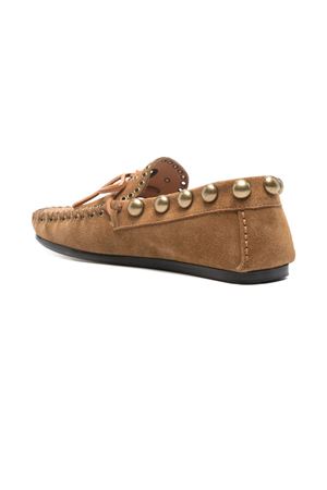 Fitza loafers in brown suede calfskin ISABEL MARANT | MC0019FDD1A21S50CO